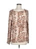 AndTheWhy 100% Rayon Tan Long Sleeve Blouse Size M - photo 1
