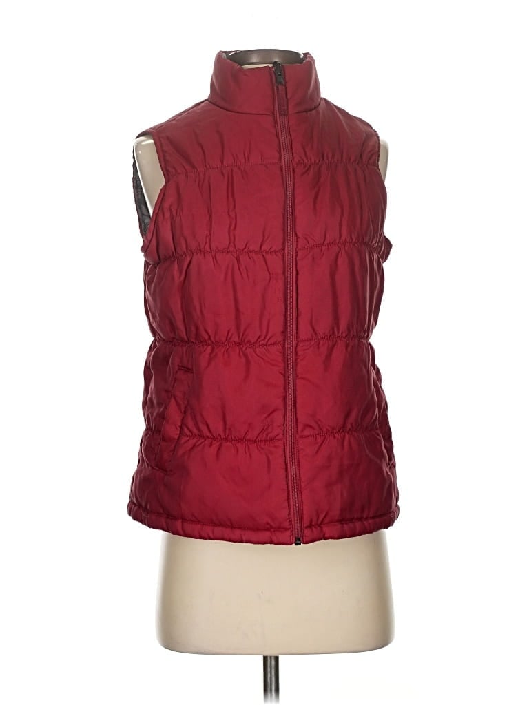 Pre-owned Merona Vest In Red
