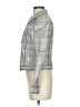 By Anthropologie 100% Cotton Metallic Gray Jacket Size XS - photo 5