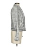 By Anthropologie 100% Cotton Metallic Gray Jacket Size XS - photo 4