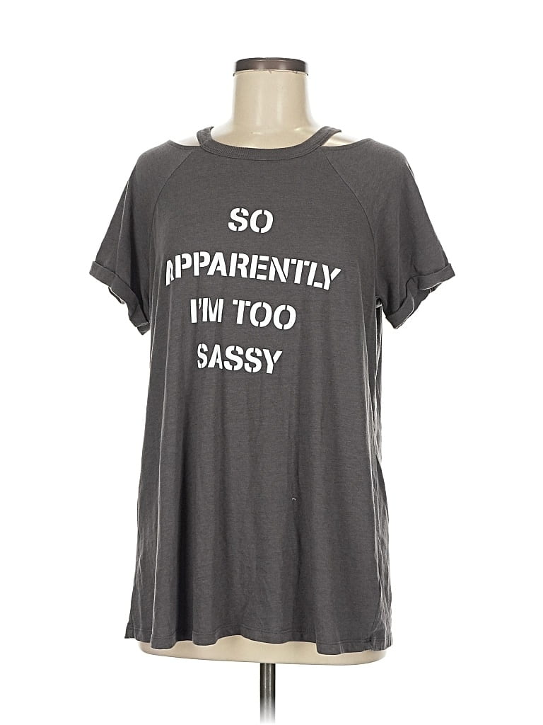 Pre-owned Torrid Short Sleeve T-shirt In Gray