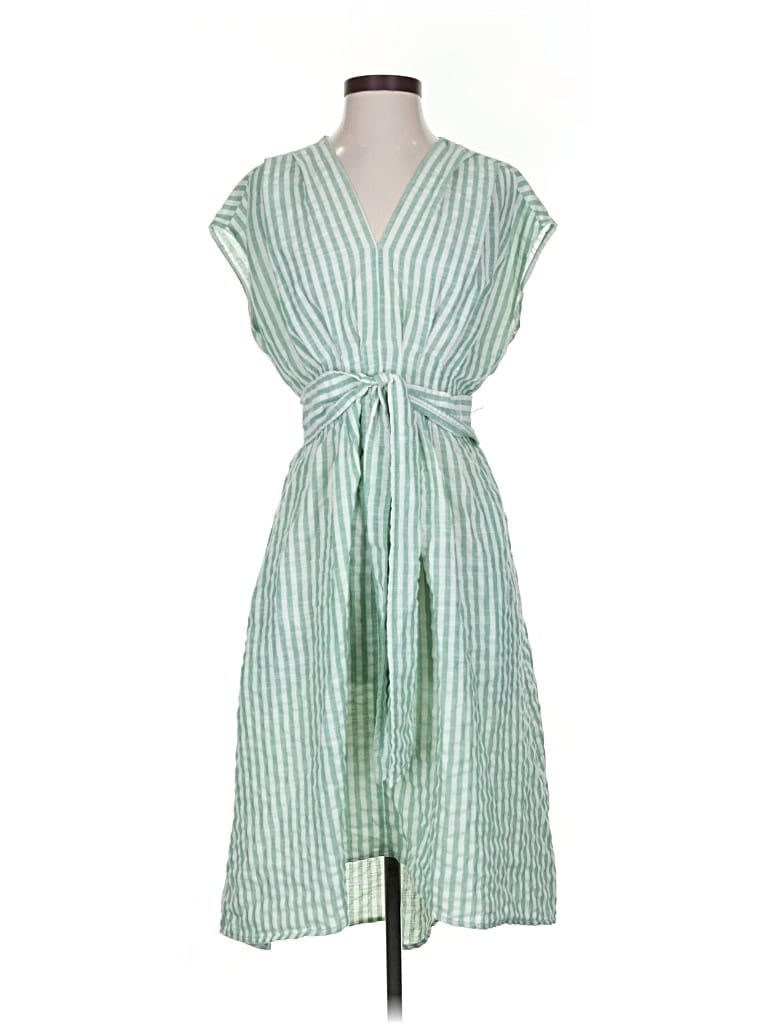 Pre-owned Max Studio Casual Dress In Green