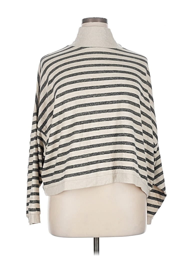 Pre-owned Lucky Brand Poncho In Silver