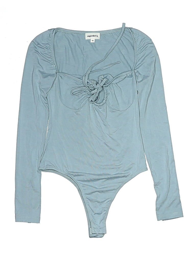 Pre-owned Superdown Bodysuit In Blue