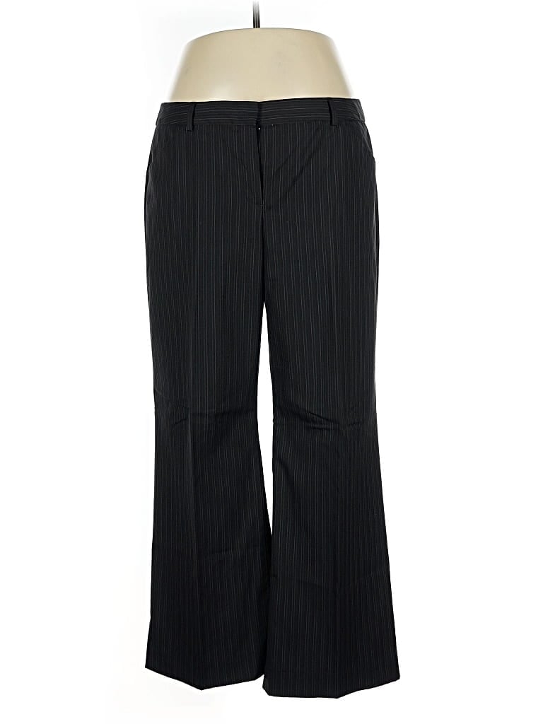 Pre-owned Larry Levine Dress Pants In Black