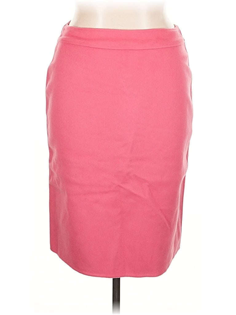 Pre-owned Talbots Wool Skirt In Pink