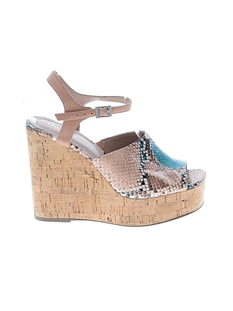 Pre-owned Charles By Charles David Wedges In Brown