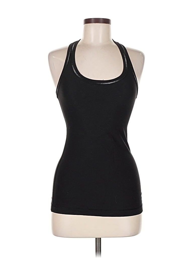 Pre-owned Lululemon Athletica Active Tank Top In Black