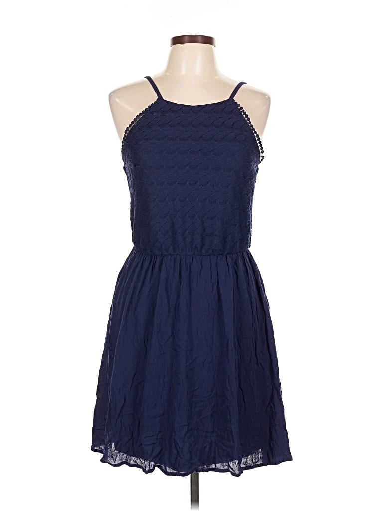 Pre-owned Lily Rose Casual Dress In Blue
