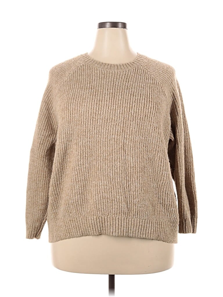 Pre-owned Old Navy Pullover Sweater In Brown