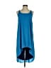 Chris Gramer 100% Polyester Blue Casual Dress Size Sm (1) - photo 1