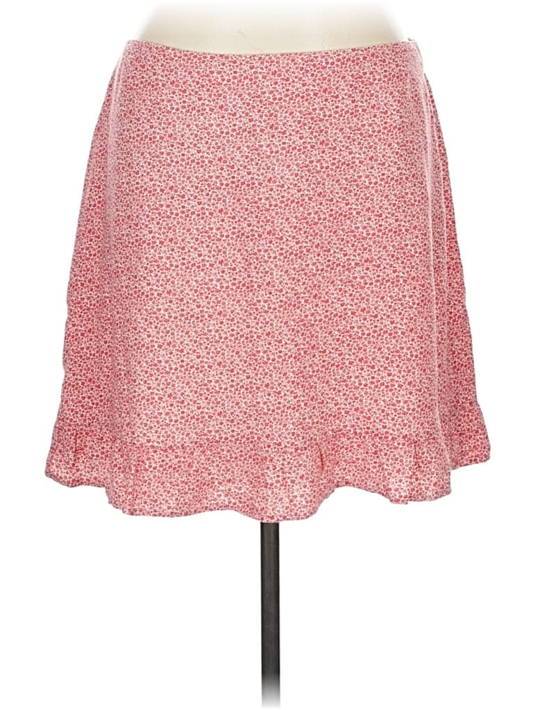 Pre-owned Abercrombie & Fitch Casual Skirt In Red