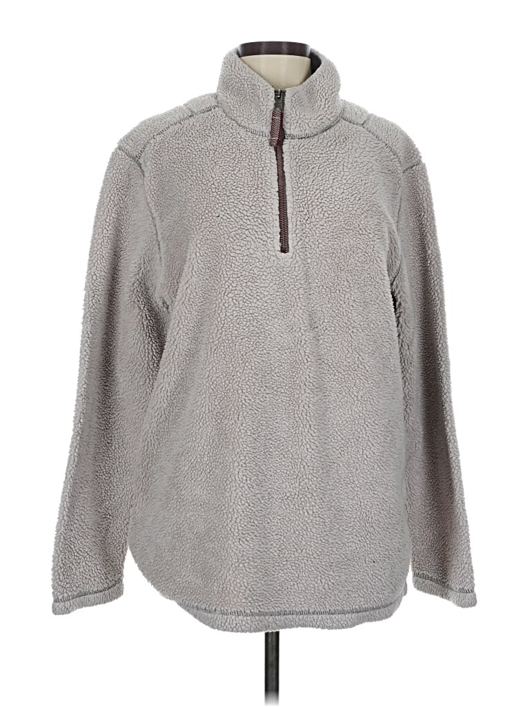 Pre-owned True Grit Pullover Sweater In Gray
