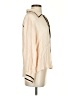 Ollari 100% Viscose Color Block Tan Ivory 3/4 Sleeve Blouse Size XS - photo 4
