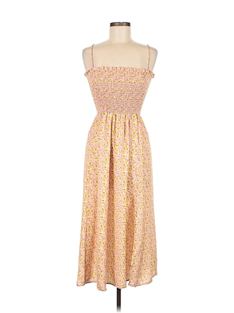 Pre-owned Resa Casual Dress In Yellow