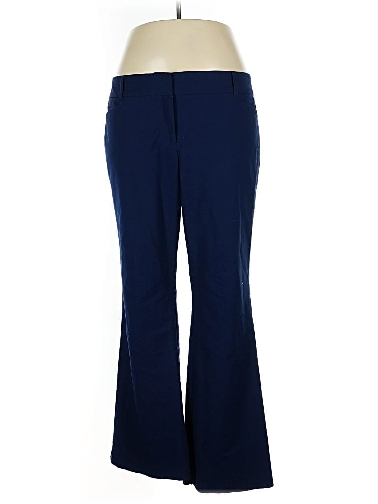 Pre-owned 7th Avenue Design Studio New York & Company Dress Pants In Blue