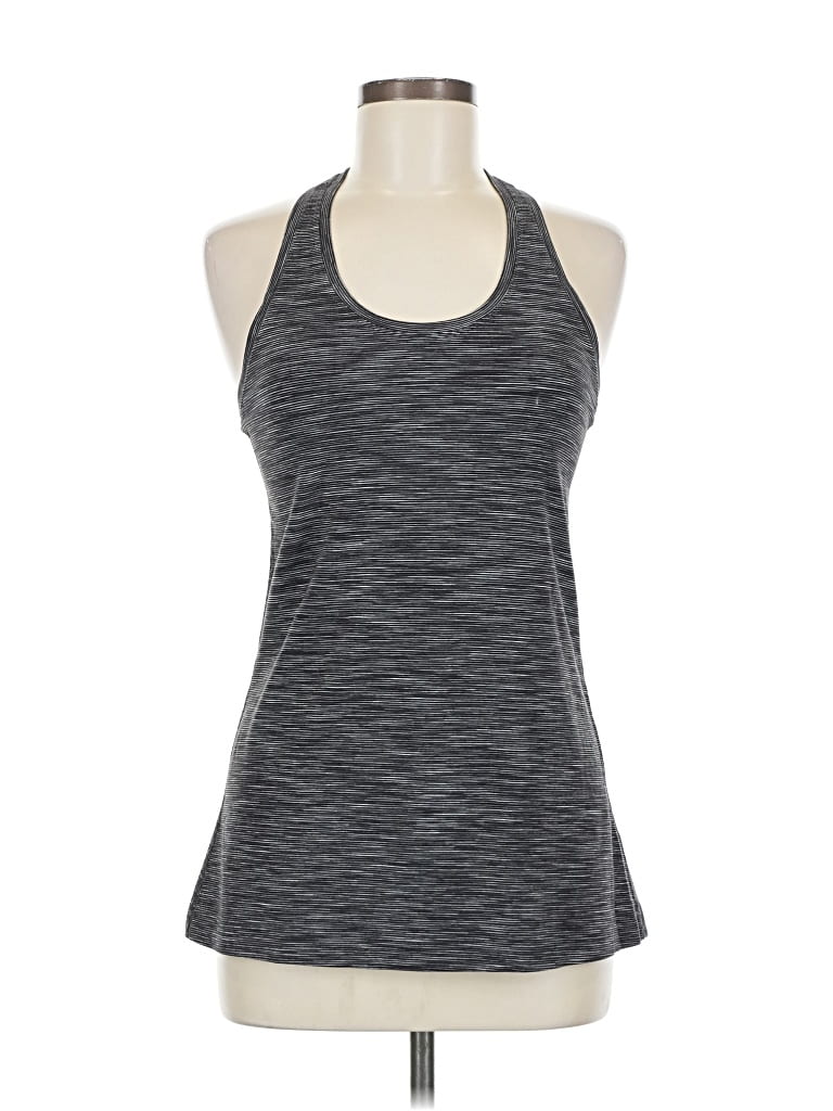 Pre-owned Lululemon Athletica Active Tank Top In Black