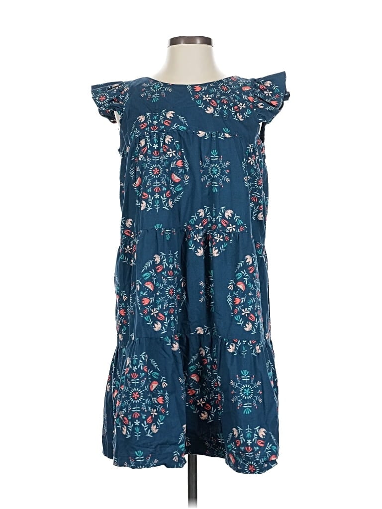Pre-owned Assorted Brands Casual Dress In Blue