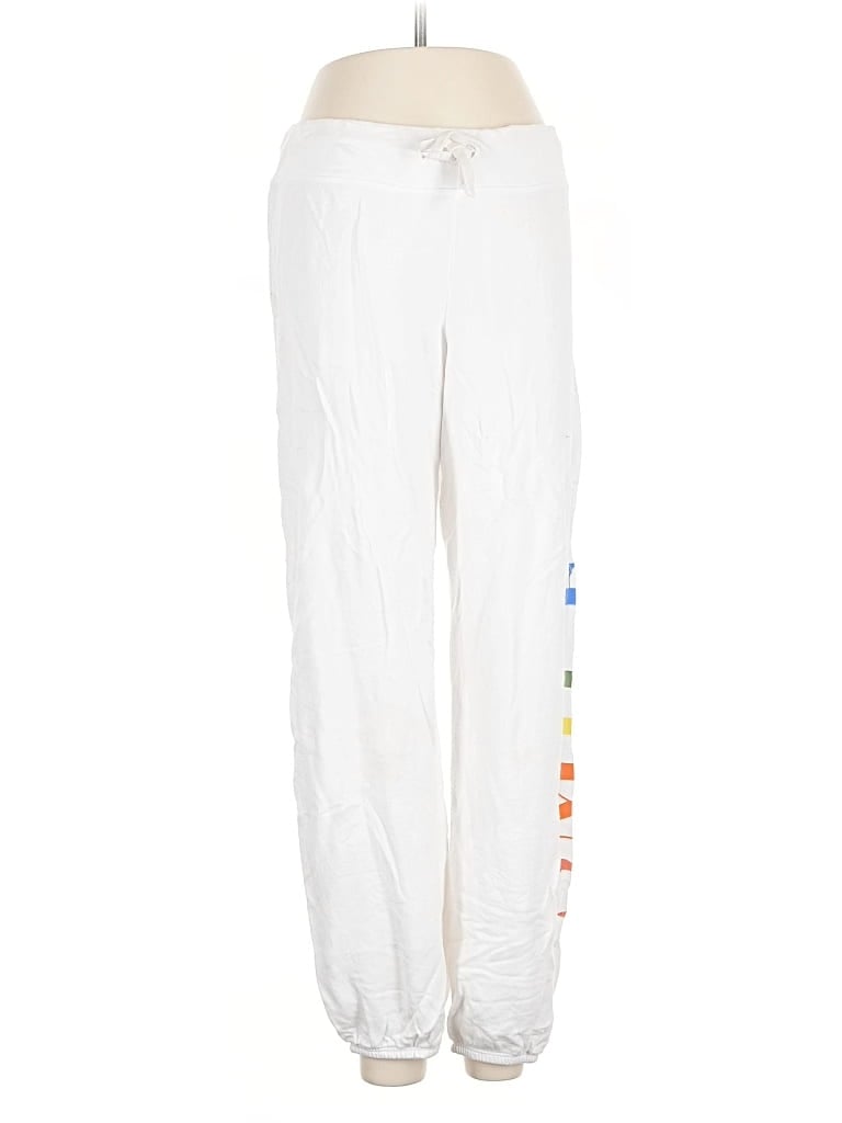 Pre-owned Sundry Track Pants In White