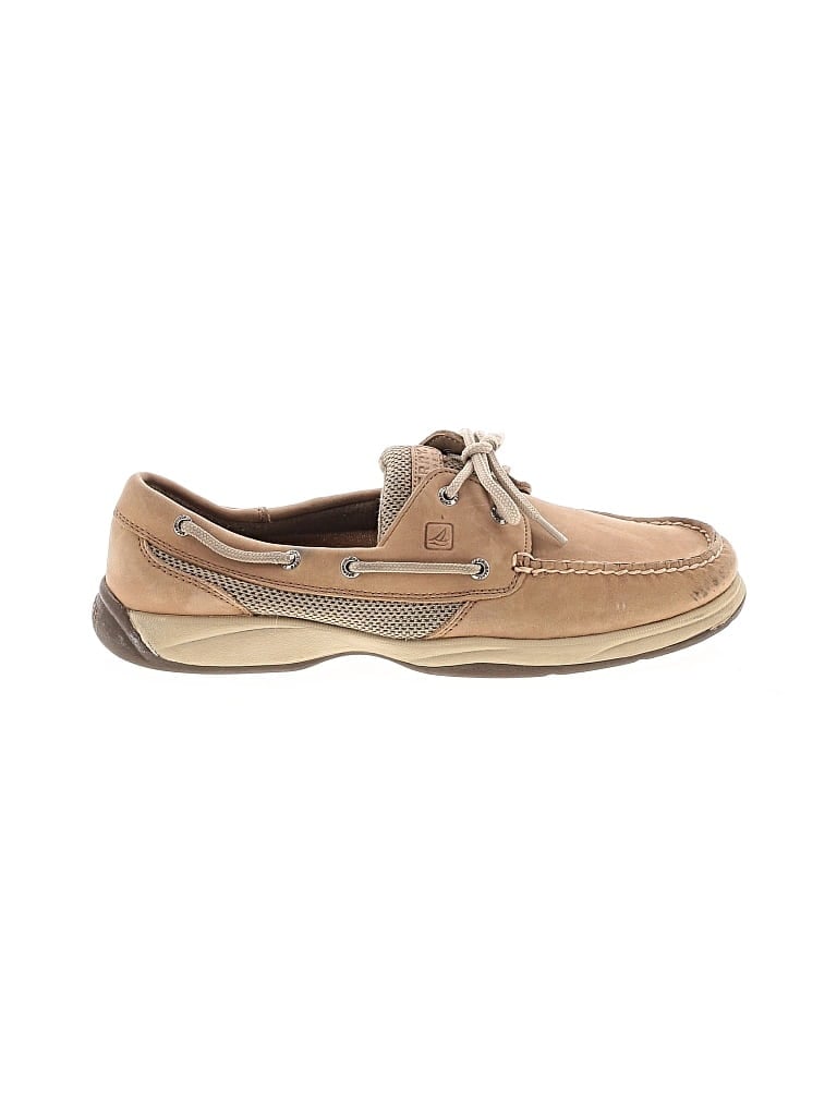 Pre-owned Sperry Top-sider® Sneakers Tan Shoes In Brown