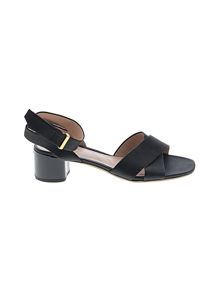 Pre-owned Franco Sarto Sandals In Black