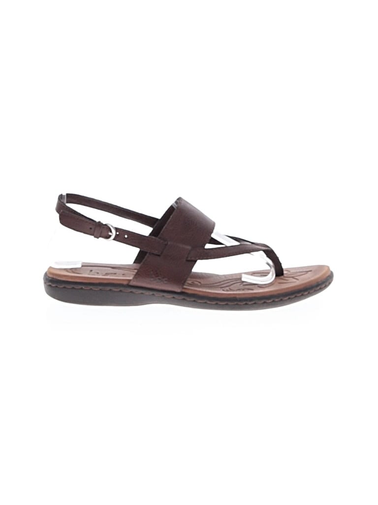 Pre-owned B.o.c. Sandals In Brown