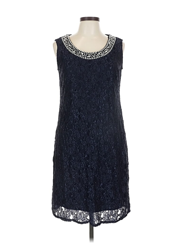 Pre-owned R & M Richards Cocktail Dress In Blue