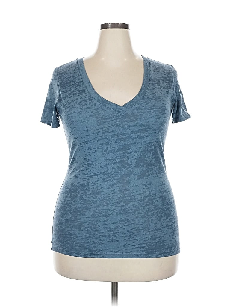 Pre-owned Next Level Apparel Active T-shirt In Blue