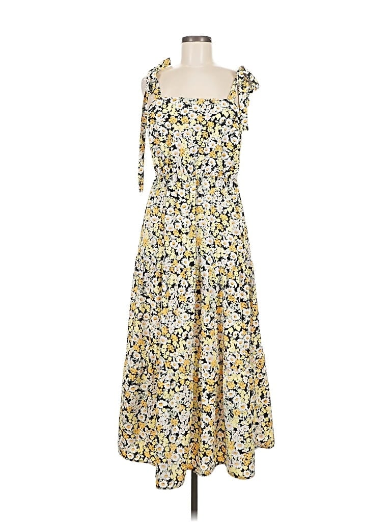 Pre-owned Social Standard By Sanctuary Casual Dress In Yellow