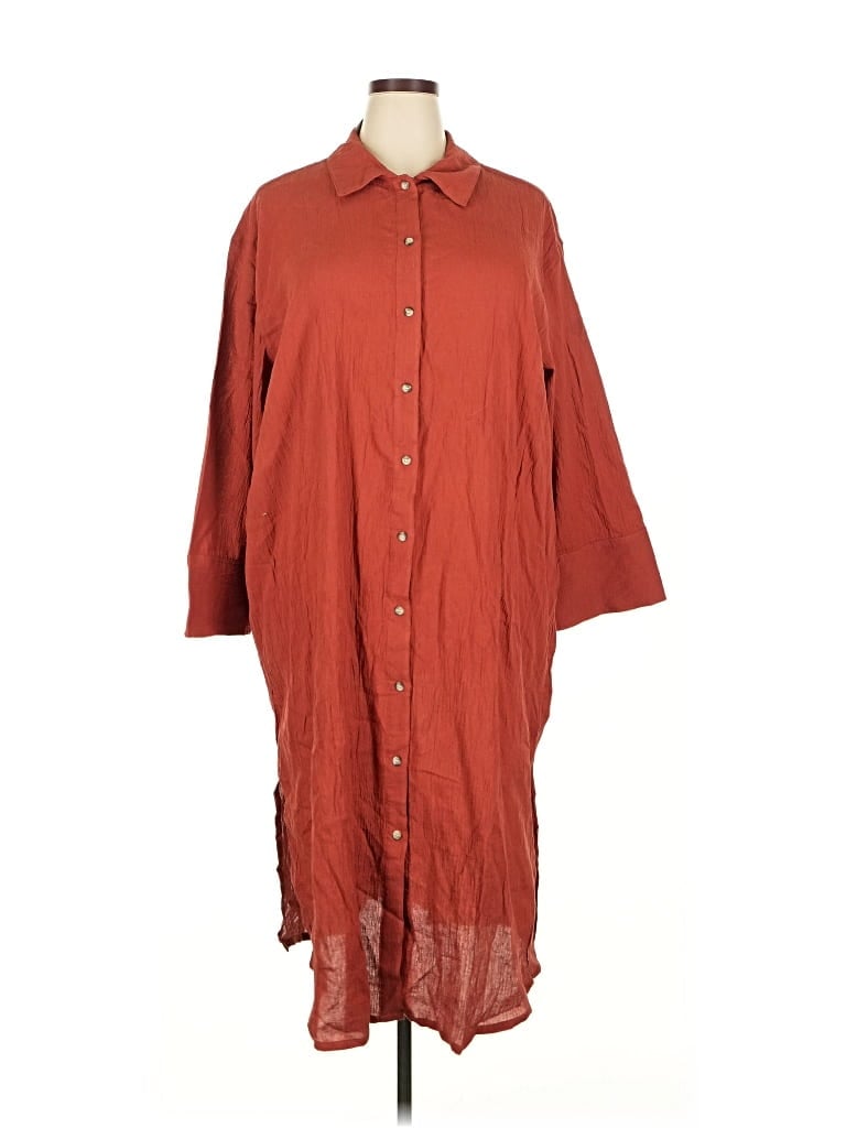 Pre-owned H&m Casual Dress In Orange