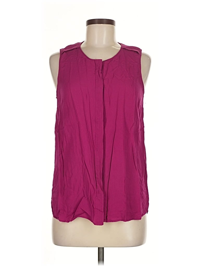 Pre-owned Banana Republic Factory Store Sleeveless Blouse In Pink