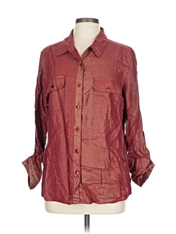 Choices Long Sleeve Button-Down Shirt (view 1)