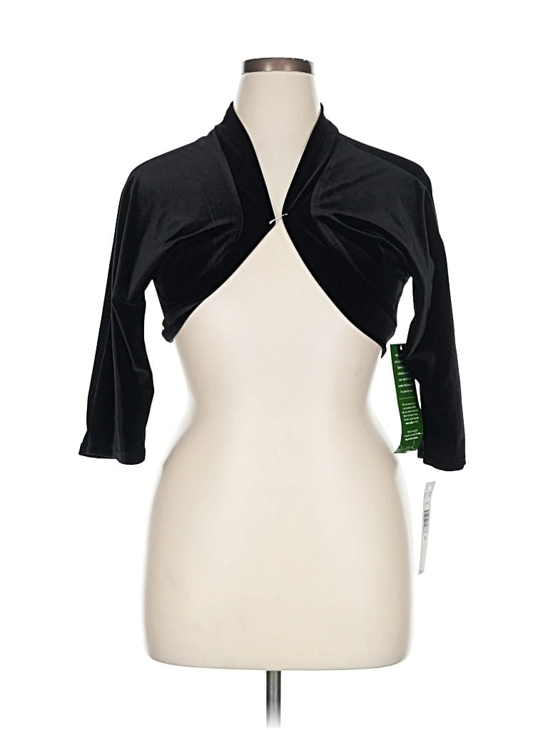 Blu Sage Cardigan Sweater In Black