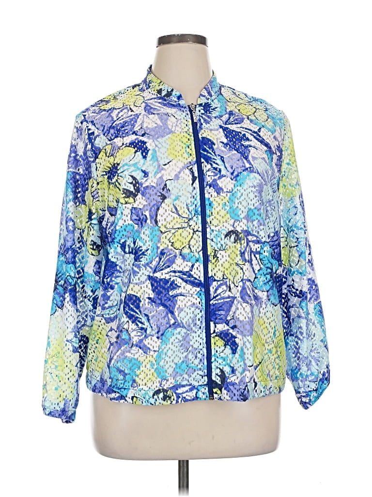 Pre-owned Allison Daley Jacket In Blue