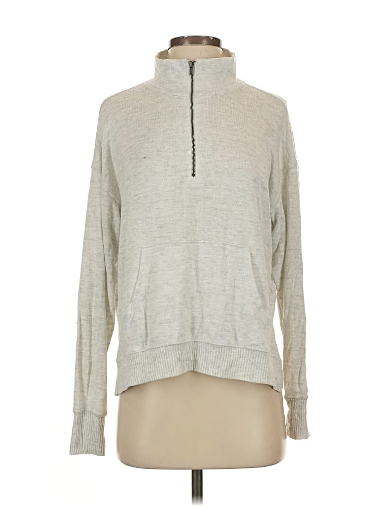 Pre-owned Aerie Pullover Sweater In Gray
