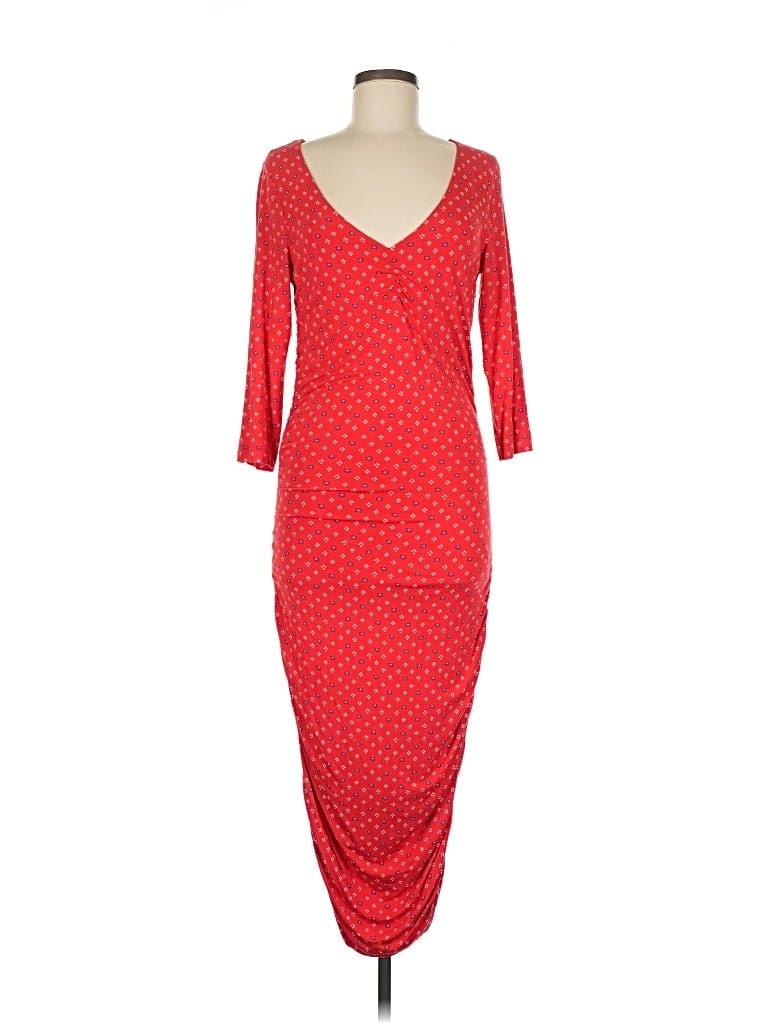 Pre-owned Moulinette Soeurs By Anthropologie Casual Dress In Red