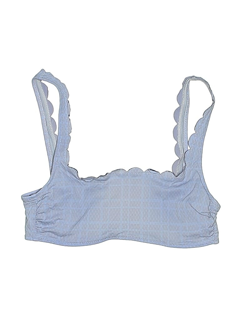 Pre-owned Aerie Swimsuit Top Blue Swimwear