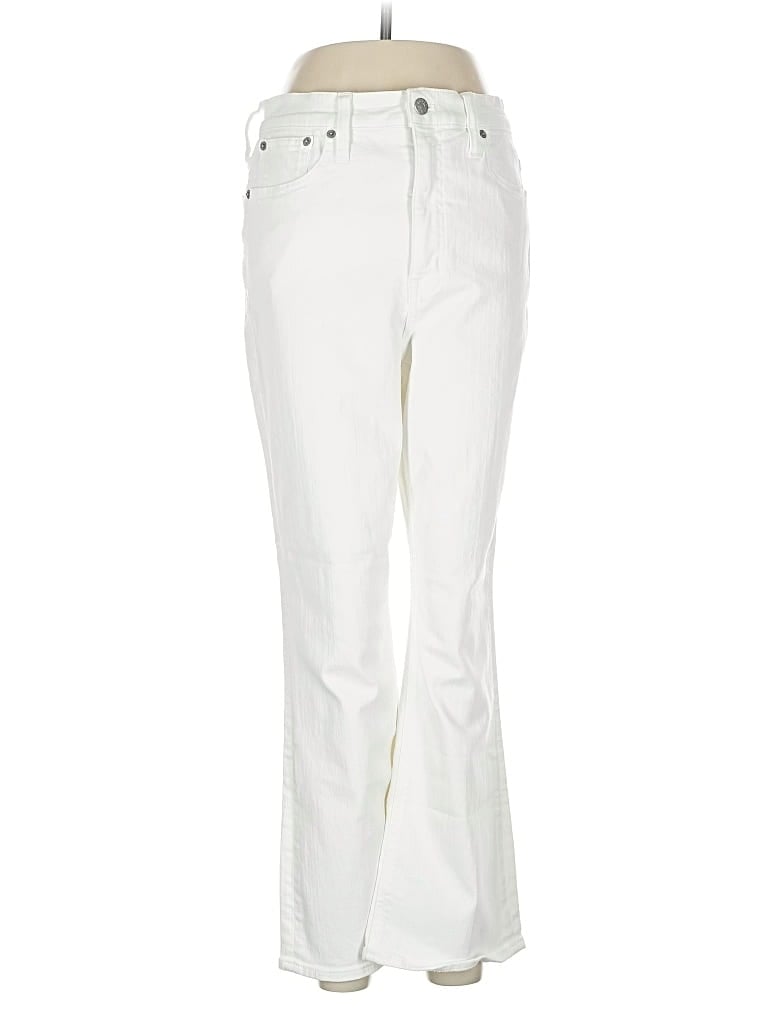 Pre-owned J.crew Factory Store Casual Pants In White