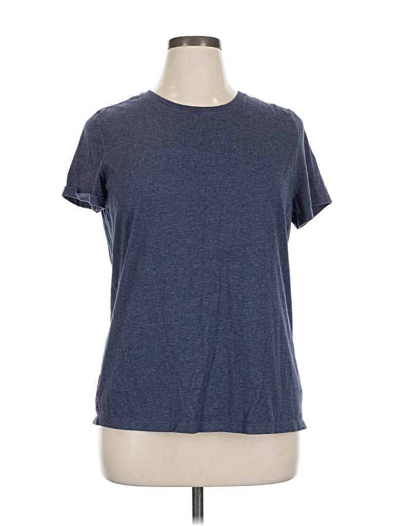 Pre-owned Assorted Brands Short Sleeve T-shirt In Blue
