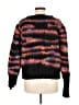 HL Affair 100% Acrylic Tie-dye Black Pullover Sweater Size M - photo 2