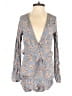 Flynn Skye 100% Rayon Floral Blue Romper Size XS (0) - photo 1