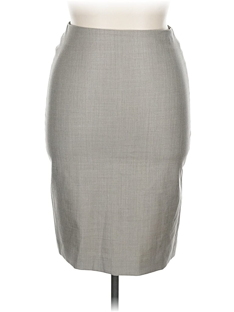 Max Mara Formal Skirt In Gray