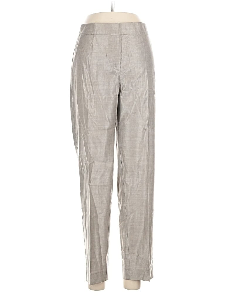 Pre-owned St John Casual Pants In Silver