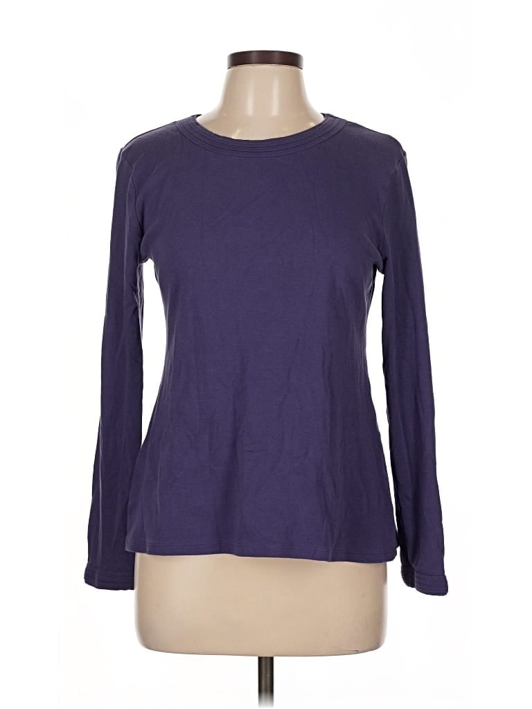Pre-owned Central Park West Long Sleeve T-shirt In Purple