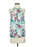 Joie 100% Silk Blue Sleeveless Silk Top Size XXS - photo 1