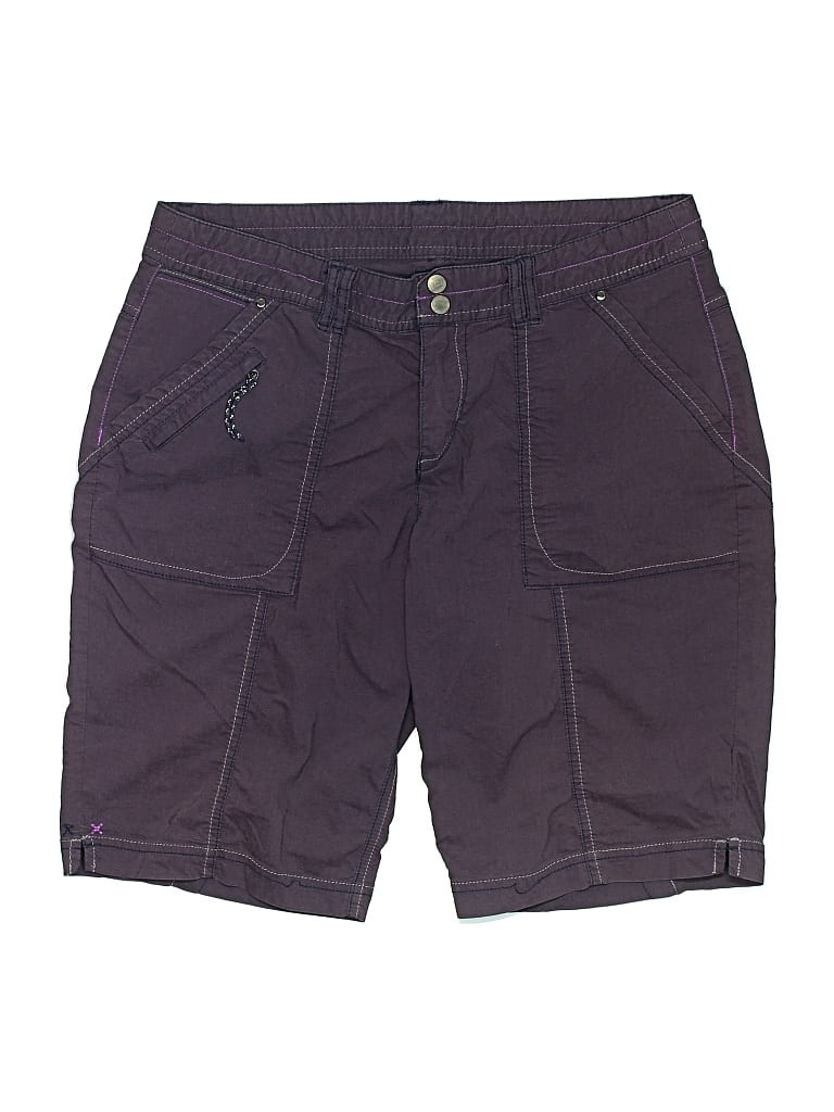 Pre-owned Title Nine Cargo Shorts In Purple