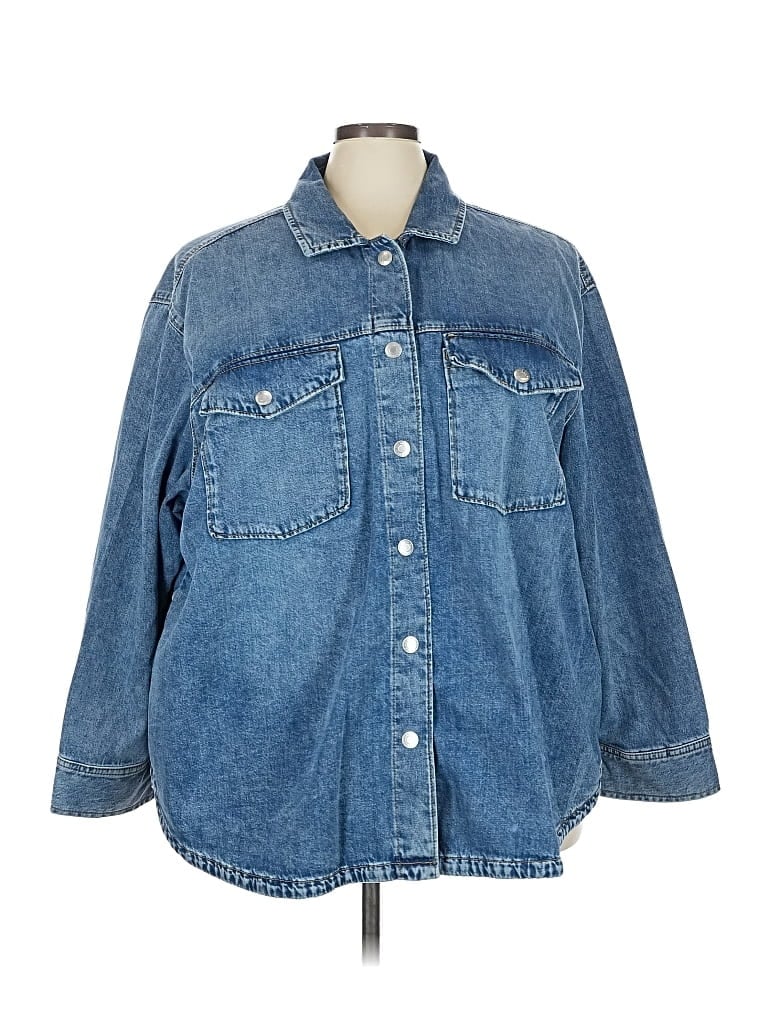 Pre-owned Sonoma Goods For Life Denim Jacket In Blue