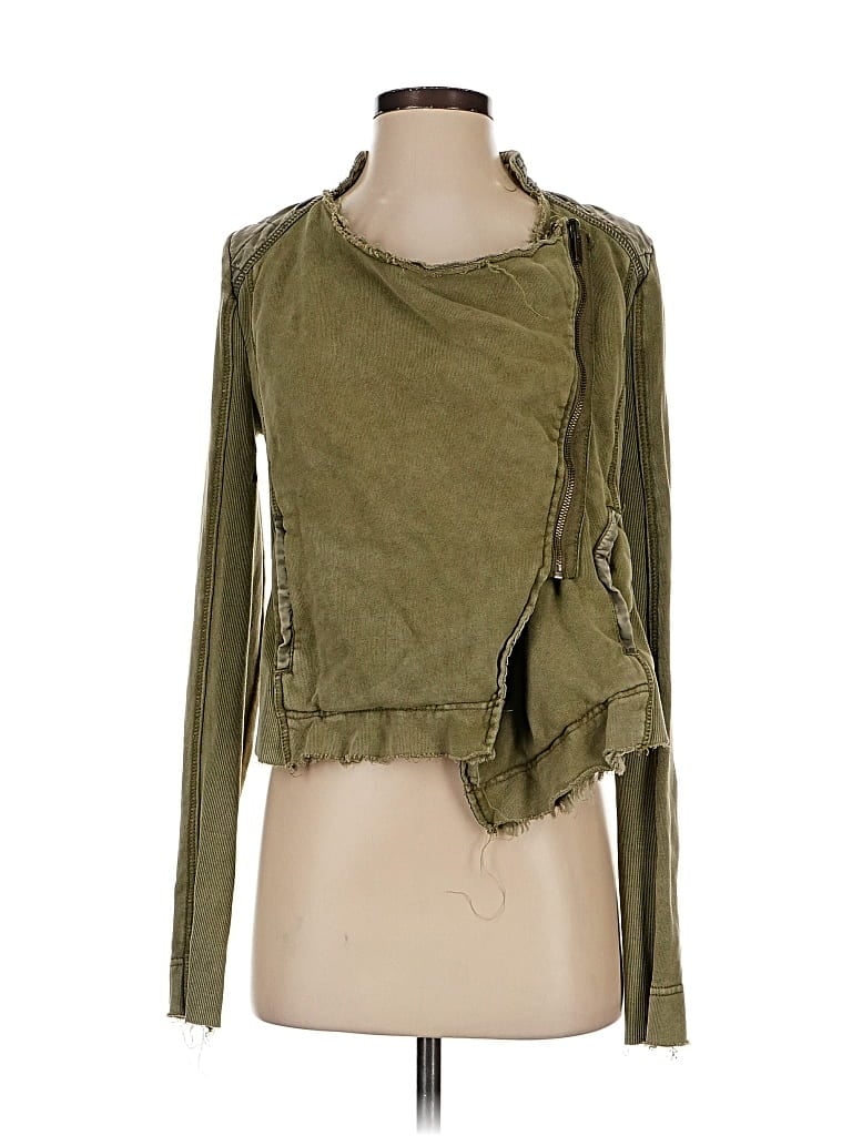 Pre-owned Free People Jacket In Green
