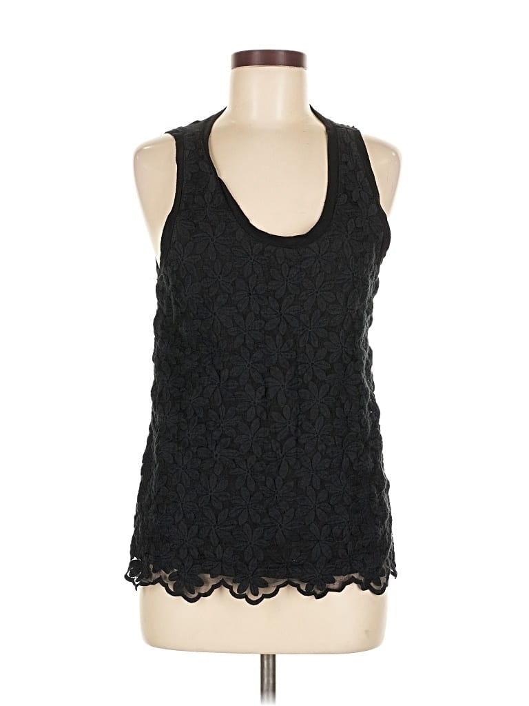 Pre-owned J.crew Factory Store Sleeveless Blouse In Black