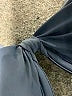 Unbranded Solid Blue Swimsuit Top Size M - photo 3